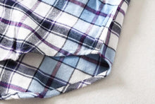 Load image into Gallery viewer, Plaid Turn-Down Collar Shirt