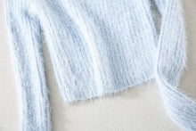 Load image into Gallery viewer, Wool Off-Shoulder Sweater
