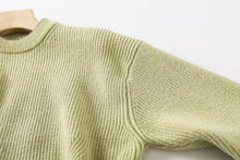 Load image into Gallery viewer, Scallop Hem Wool Sweater