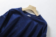 Load image into Gallery viewer, Solid Corduroy Sweatshirt
