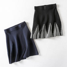 Load image into Gallery viewer, Striped Short Skirt