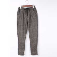 Load image into Gallery viewer, Plaid Harem Pants