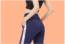 Load image into Gallery viewer, Striped Quick Dry Running Pants