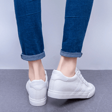 Load image into Gallery viewer, Striped Canvas Sneakers