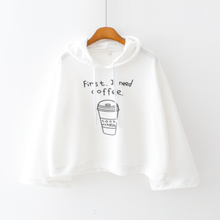 Load image into Gallery viewer, &#39;First, I need Coffee.&#39; Hoodie