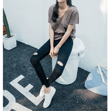 Load image into Gallery viewer, Elastic Pencil Jeans