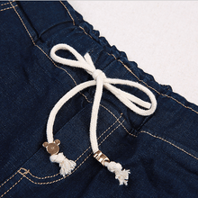 Load image into Gallery viewer, Harem Cropped Jeans