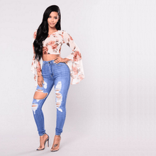 Load image into Gallery viewer, Shredded Jeans
