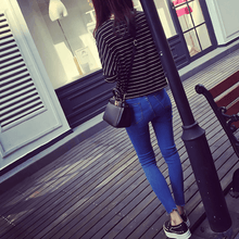 Load image into Gallery viewer, Shredded Pencil Jeans