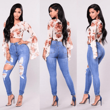 Load image into Gallery viewer, Shredded Jeans