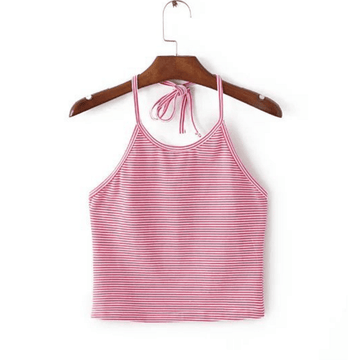 Open Back Tank Top