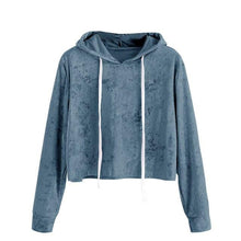 Load image into Gallery viewer, Solid Flannel Hoodie