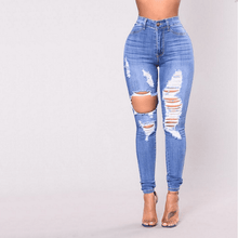 Load image into Gallery viewer, Shredded Jeans