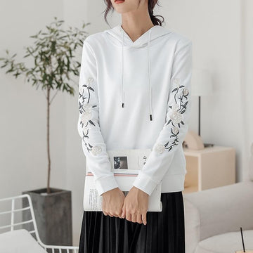 Floral Hoodie