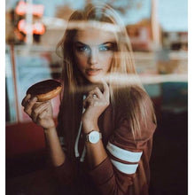Load image into Gallery viewer, Striped Sleeve Hoodie