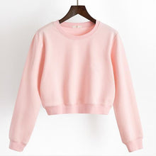 Load image into Gallery viewer, Solid Short Sweatshirt