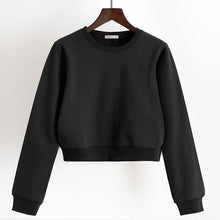 Load image into Gallery viewer, Solid Fleeced Sweatshirt