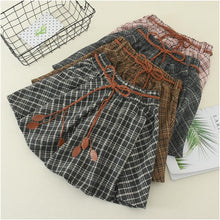 Load image into Gallery viewer, Tweed Mini Skirt With Lined Shorts
