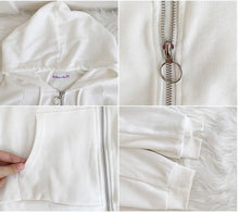 Load image into Gallery viewer, Solid Zip-Up Hoodie