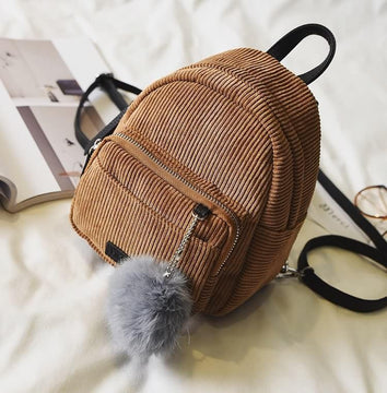 Backpack With Long Straps & Ball