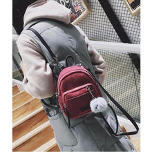 Load image into Gallery viewer, Backpack With Long Straps &amp; Ball