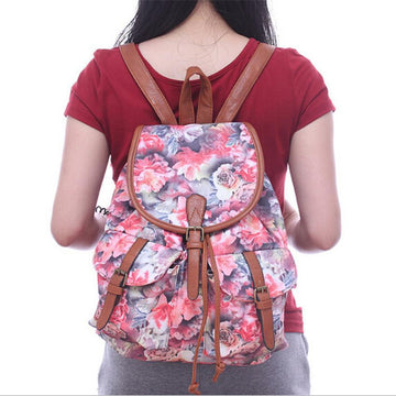 Floral Backpack