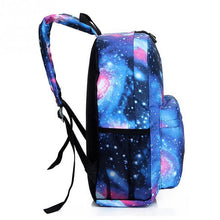 Load image into Gallery viewer, Galaxy Canvas Backpack