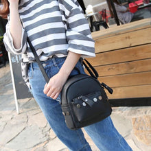 Load image into Gallery viewer, Hexagon Studded Backpack
