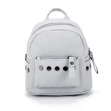 Hexagon Studded Backpack