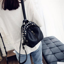 Load image into Gallery viewer, Hexagon Studded Backpack