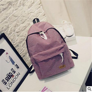 Muted Canvas Backpack