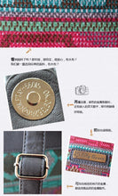 Load image into Gallery viewer, Patterned Canvas Backpack
