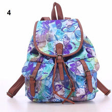 Load image into Gallery viewer, Patterned Canvas Backpack