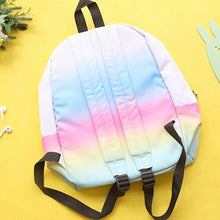 Load image into Gallery viewer, Rainbow Canvas Backpack