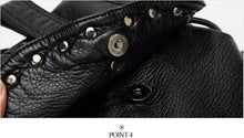 Load image into Gallery viewer, Studded Leather Backpack