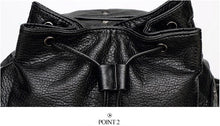 Load image into Gallery viewer, Studded Leather Backpack