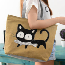 Load image into Gallery viewer, Cat Tote (5 Colors)