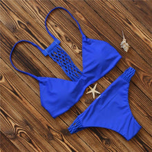 Load image into Gallery viewer, Crochet Bikini Set
