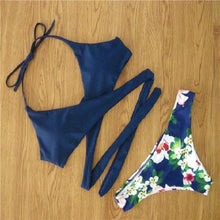 Load image into Gallery viewer, Cross Bandage Bikini Set