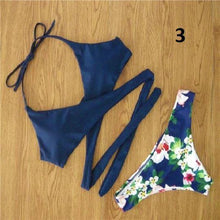 Load image into Gallery viewer, Cross Bandage Bikini Set