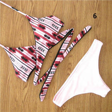 Load image into Gallery viewer, Cross Bandage Bikini Set