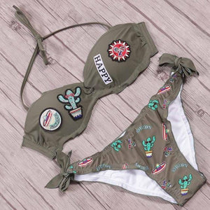 'HAPPY' Bikini Set