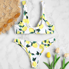 Load image into Gallery viewer, Lemon Bikini Set