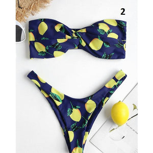 Lemon Twist Bikini Set
