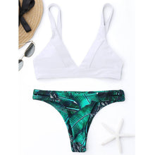 Load image into Gallery viewer, Palm Leaf Bikini Set