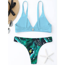 Load image into Gallery viewer, Palm Leaf Bikini Set