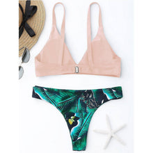 Load image into Gallery viewer, Palm Leaf Bikini Set