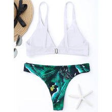 Load image into Gallery viewer, Palm Leaf Bikini Set