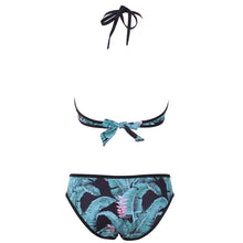 Load image into Gallery viewer, Palm Leaf &amp; Flower Bikini Set