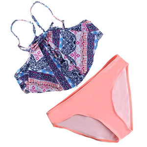 Ruffled Bikini Set